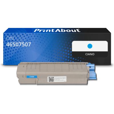 Toner compatibile OKI 46507507 - Ciano