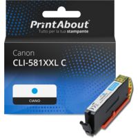 Cartuccia compatibile Canon CLI-581XXL C - Ciano Capacità extra-elevata