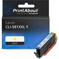 Cartuccia compatibile Canon CLI-581XXL Y - Giallo Capacità extra-elevata