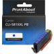 Cartuccia compatibile Canon CLI-581XXL PB - Blu fotografico Capacità extra-elevata