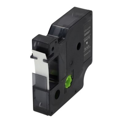Nastro compatibile Dymo 45021 (S0720610) - Bianco su nero (12 mm)