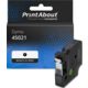 Nastro compatibile Dymo 45021 (S0720610) - Bianco su nero (12 mm)