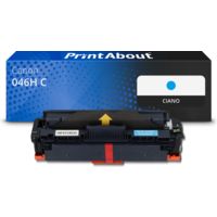 Toner compatibile Canon 046H C - Ciano Alta capacità