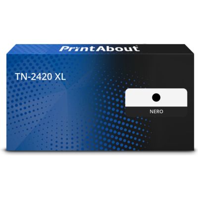 Toner compatibile Brother TN-2420 XL - Nero Capacità extra-elevata