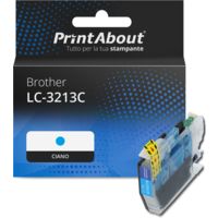Cartuccia compatibile Brother LC-3213C - Ciano Alta capacità