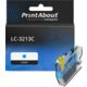 Cartuccia compatibile Brother LC-3213C - Ciano Alta capacità