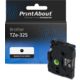 Nastro compatibile Brother TZe-325 - Bianco su nero (9 mm)