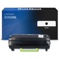 Toner compatibile Lexmark 51F2H00 (512H) - Nero Alta capacità