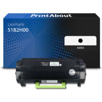 Toner compatibile Lexmark 51B2H00 - Nero Alta capacità