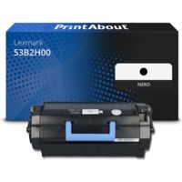 Toner compatibile Lexmark 53B2H00 - Nero Alta capacità
