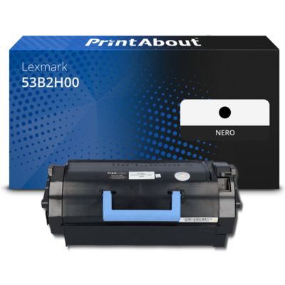 Toner compatibile Lexmark 53B2H00 - Nero Alta capacità