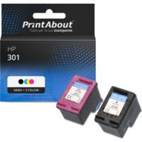 Cartuccia compatibile HP 301 (N9J72AE) - Nero + 3 colori Multipack
