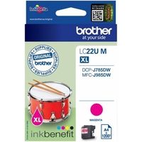 Cartuccia stampante Brother LC-22UM XL - Magenta Alta capacità