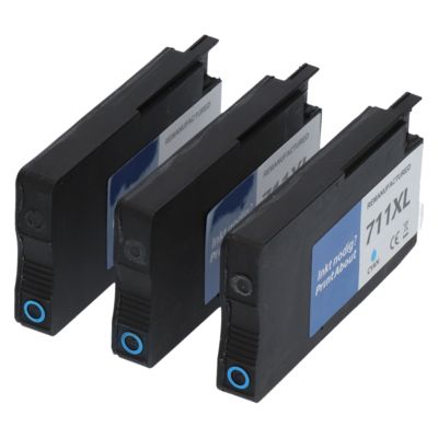 Cartuccia compatibile HP 711 (CZ134A) - 3x Ciano Multipack