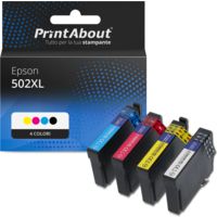 Cartuccia compatibile Epson 502XL (C13T02W64010) - 4 colori Alta Capacità Multipack