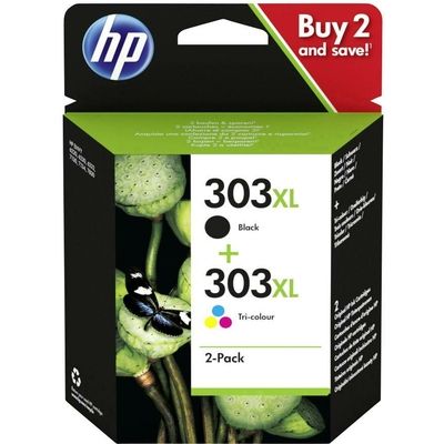 Cartuccia stampante HP 303XL (3YN10AE) - Nero + 3 colori Alta capacità Multipack