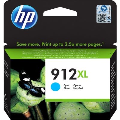 Cartuccia stampante HP 912XL (3YL81AE) - Ciano Alta capacità