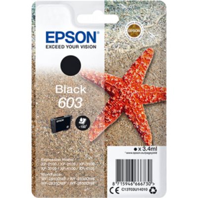 Cartuccia stampante Epson 603 (C13T03U14010) - Nero