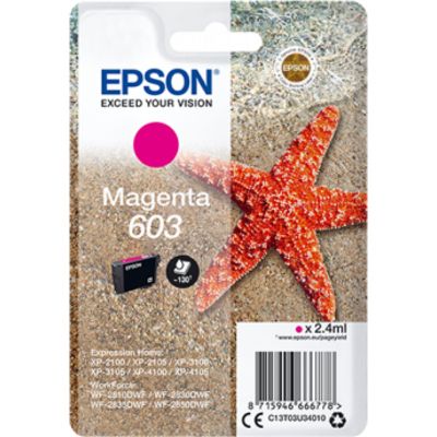 Cartuccia stampante Epson 603 (C13T03U34010) - Magenta