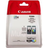 Cartuccia stampante Canon PG-560 / CL-561 - Nero + 3 colori Multipack