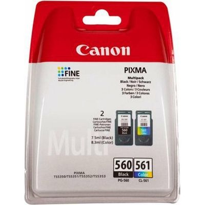 Cartuccia stampante Canon PG-560 / CL-561 - Nero + 3 colori Multipack