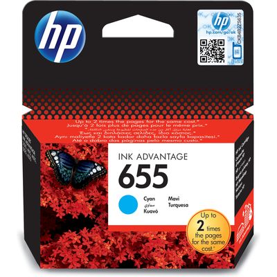Cartuccia stampante HP 655 (CZ110AE) - Ciano