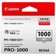 Cartuccia stampante Canon PFI-1000GY - Grigio