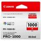 Cartuccia stampante Canon PFI-1000R - Rosso