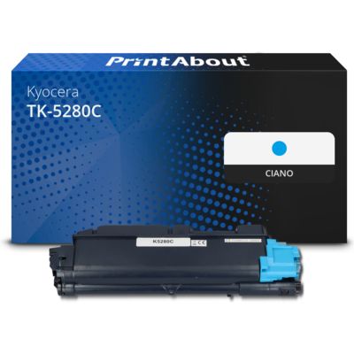 Toner compatibile Kyocera TK-5280C - Ciano