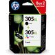 Cartuccia stampante HP 305XL (6ZA94AE) - Nero + 3 colori Alta capacità Multipack