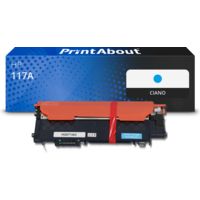Toner compatibile HP 117A (W2071A) - Ciano