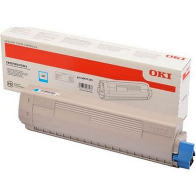 Toner OKI 46861307 - Ciano
