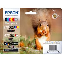 Cartuccia stampante Epson 378/478XL (C13T379D4010) - 6 colori Alta capacità Multipack