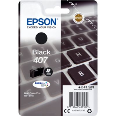 Cartuccia stampante Epson 407 (C13T07U140) - Nero