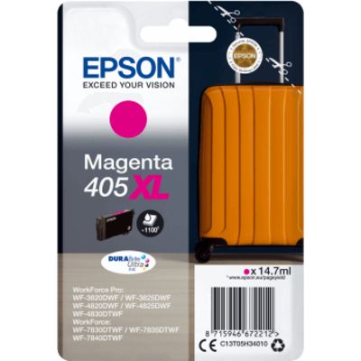 Cartuccia stampante Epson 405XL (C13T05H34010) - Magenta Alta capacità