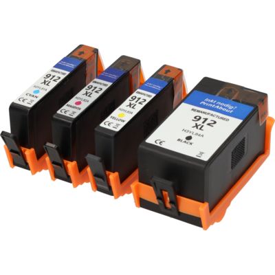 Cartuccia compatibile HP 912XL (3YP34AE) - 4 colori Multipack