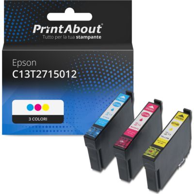 Cartuccia compatibile Epson 27XL (T2715) - 3 colori Multipack