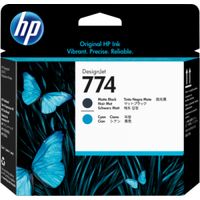 Cartuccia stampante HP P2W01A (774) - Nero opaco + ciano