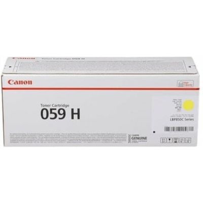 Toner Canon 059H Y - Giallo Alta capacità
