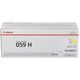 Toner Canon 059H Y - Giallo Alta capacità