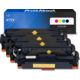 Toner compatibile HP 415X (W2030/31/32/33X) - 4 colori Alta capacità Multipack