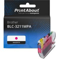 Cartuccia compatibile Brother LC-3211M - Magenta ad alta capacità