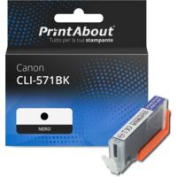 Cartuccia compatibile Canon CLI-571BK - Nero