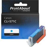 Cartuccia compatibile Canon CLI-571C - ciano