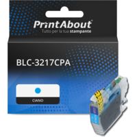 Cartuccia compatibile Brother LC-3217C - ciano ad alta capacità