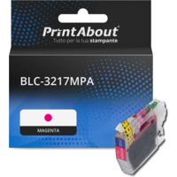 Cartuccia compatibile Brother LC-3217M - Magenta ad alta capacità