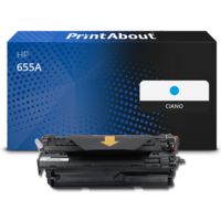 Toner compatibile HP 655A (CF451A) - Ciano