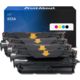 Toner compatibile HP 655A (CF450A) - 4 colori Multipack