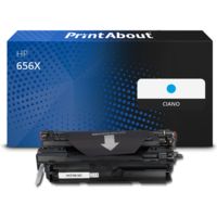 Toner compatibile HP 656X (CF461X) - Ciano Alta capacità