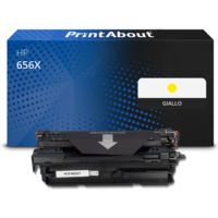 Toner compatibile HP 656X (CF462X) - Giallo Alta capacità